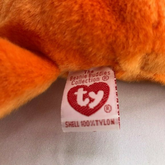 Ty Beanie Baby Orange Crab "Digger" Tag Attached - Picture 6 of 9